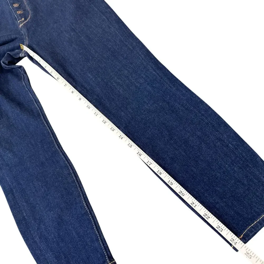 7 For All Mankind Women's Aubrey Cropped Skinny Jeans Size 27